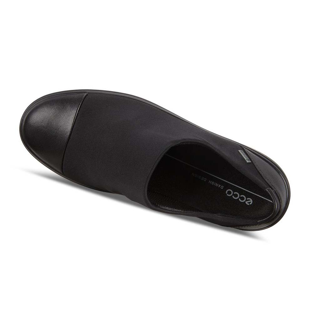 Ecco Soft 7 Wedge Gtx Slip On Fritidssko Dame Svarte | NO 81PJJ
